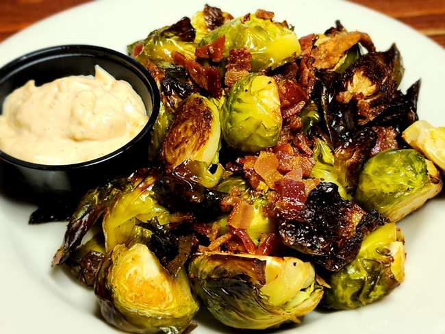 Bacon Roasted Brussels Sprouts